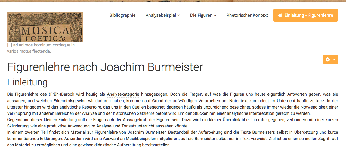Screenshot Webseite Figurenlehre